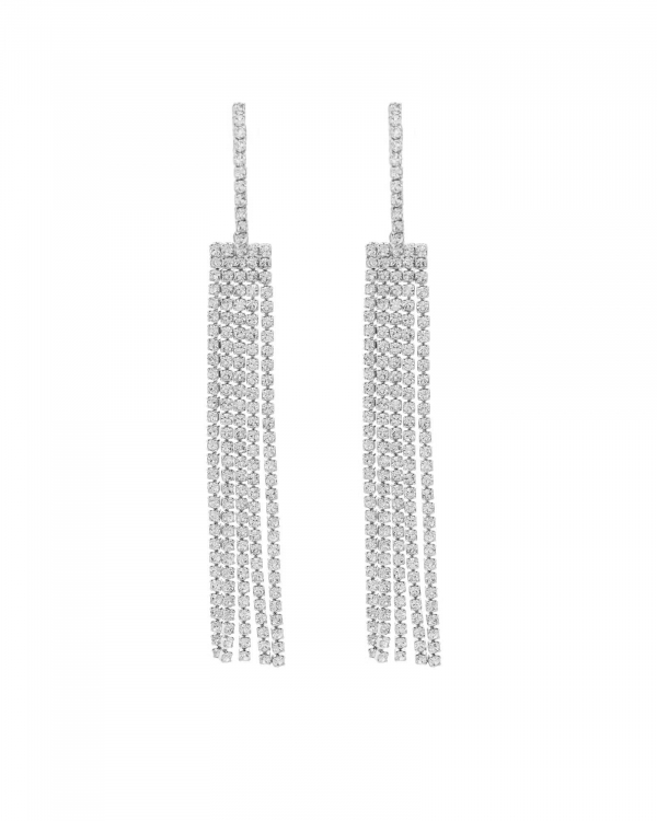 Pendientes Ava Plateados