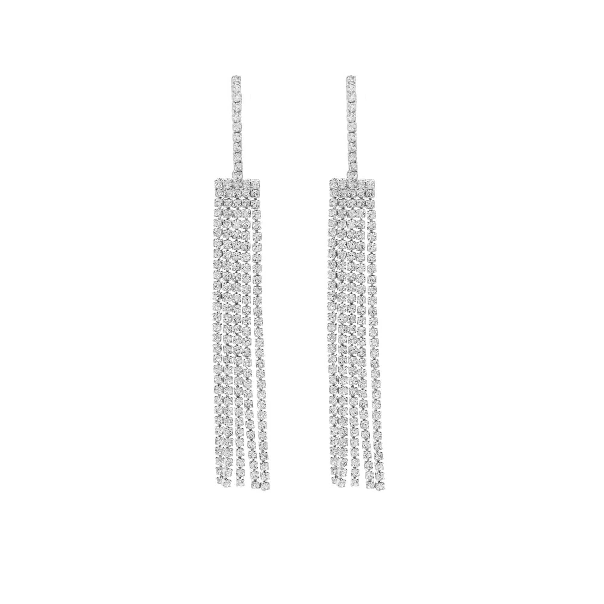 Pendientes Ava Plateados