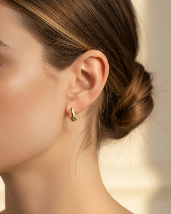 Pendientes Goutte Gold