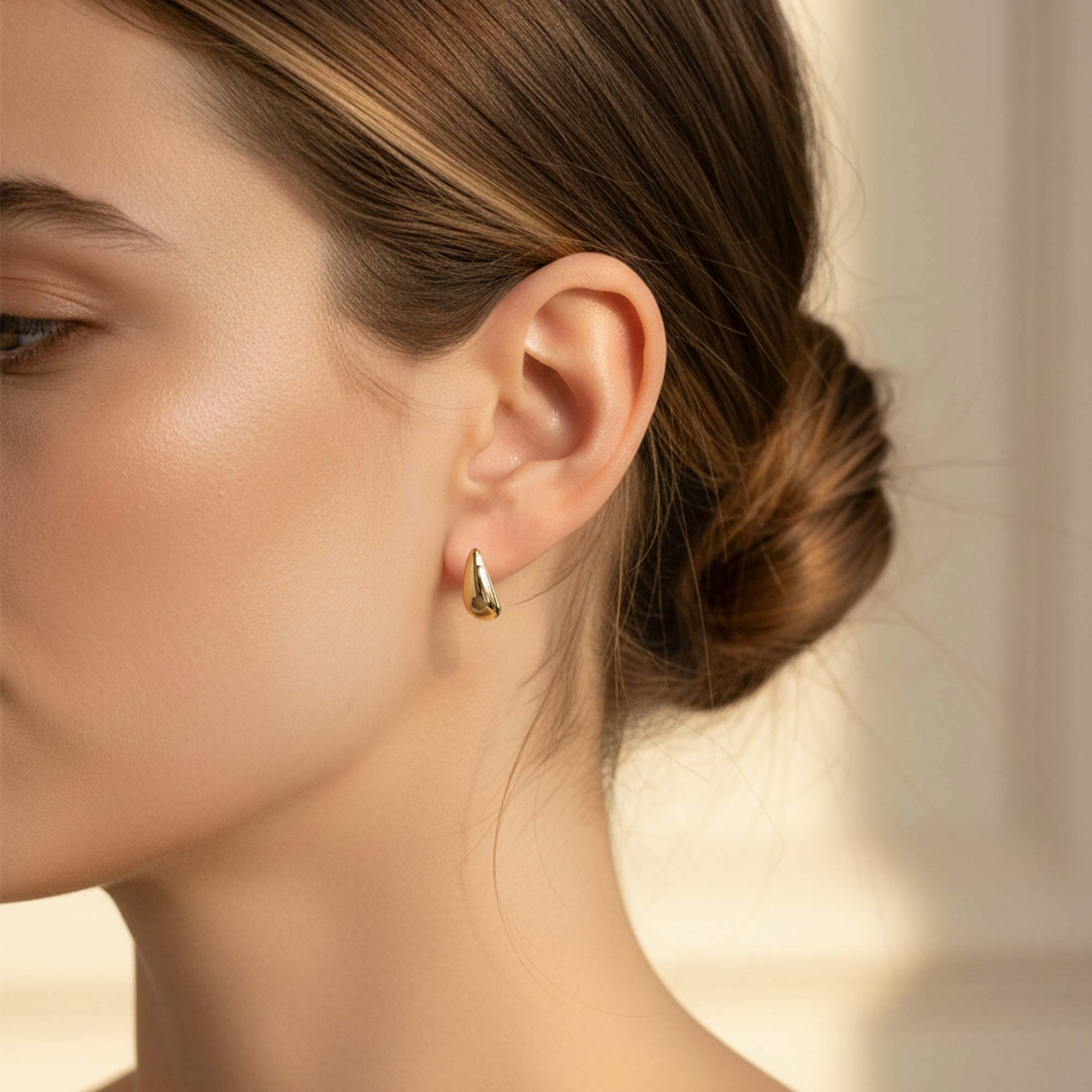 Pendientes Goutte Gold