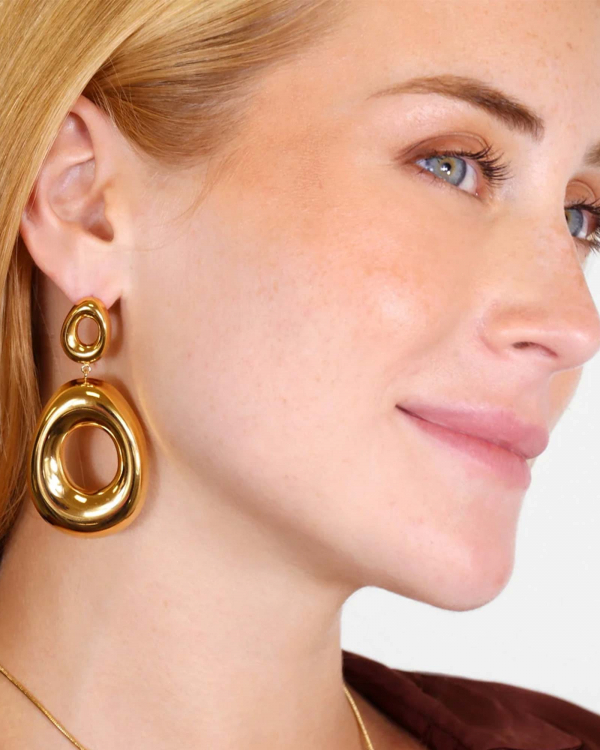 Pendientes Melt Gold Anartxy