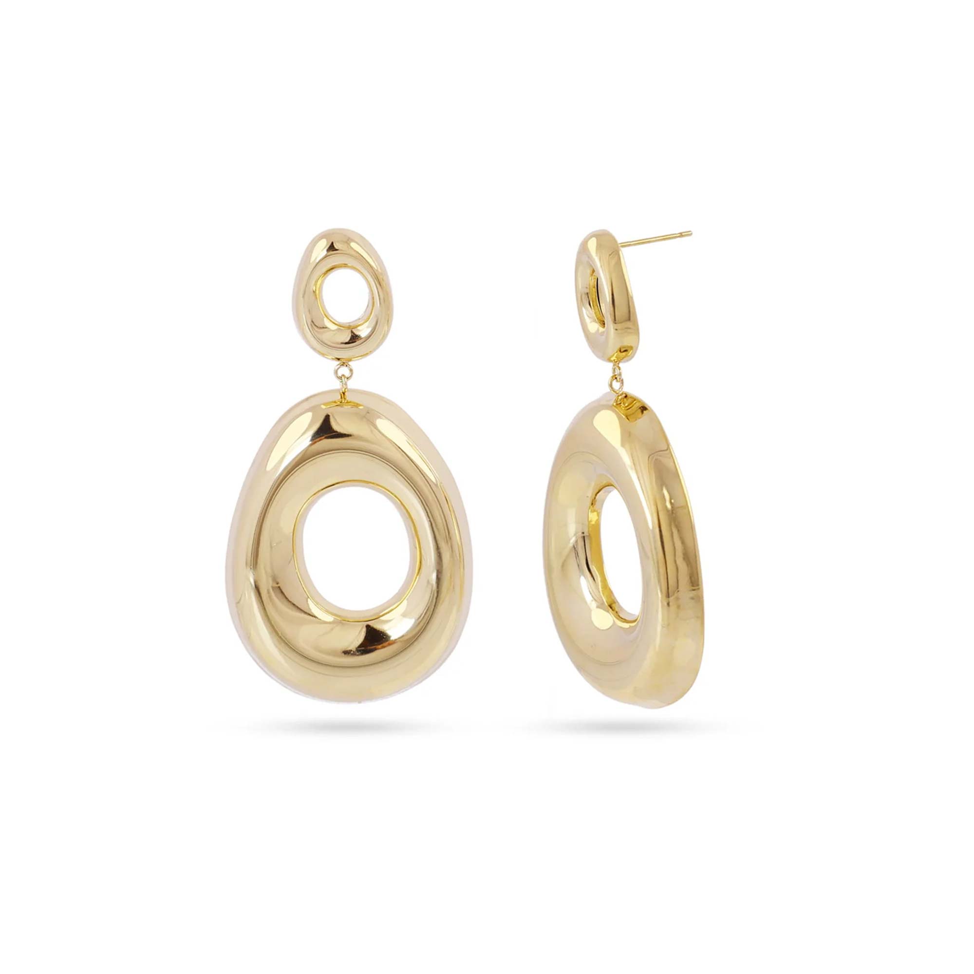 Pendientes Melt Gold Anartxy - Imagen 2