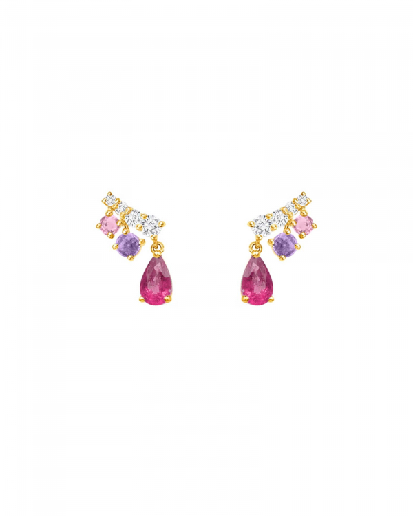 Pendientes Rosalis Oro