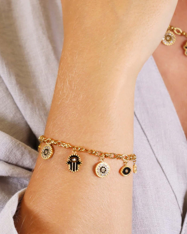 Pulsera Main Black Gold Anartxy