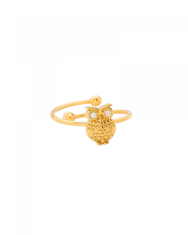 Anillo Búho Gold