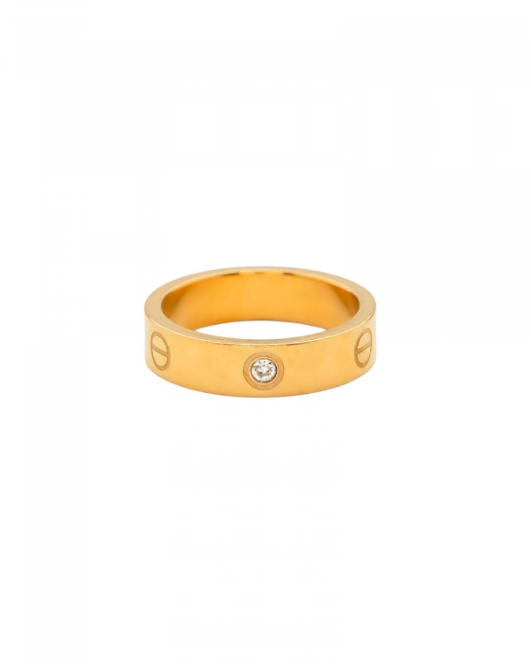 Anillo Cartier Circonita Gold