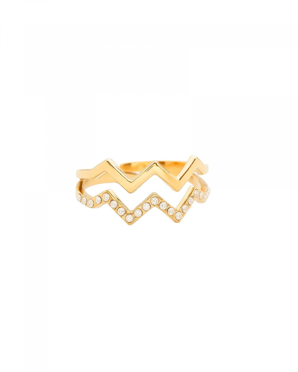Anillo Zig Zag Gold