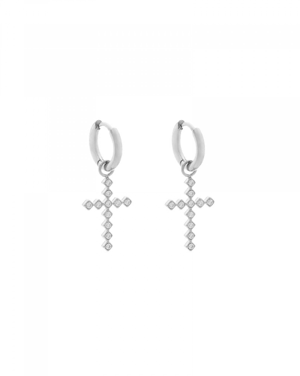 Aros Cruz Brillant Acero