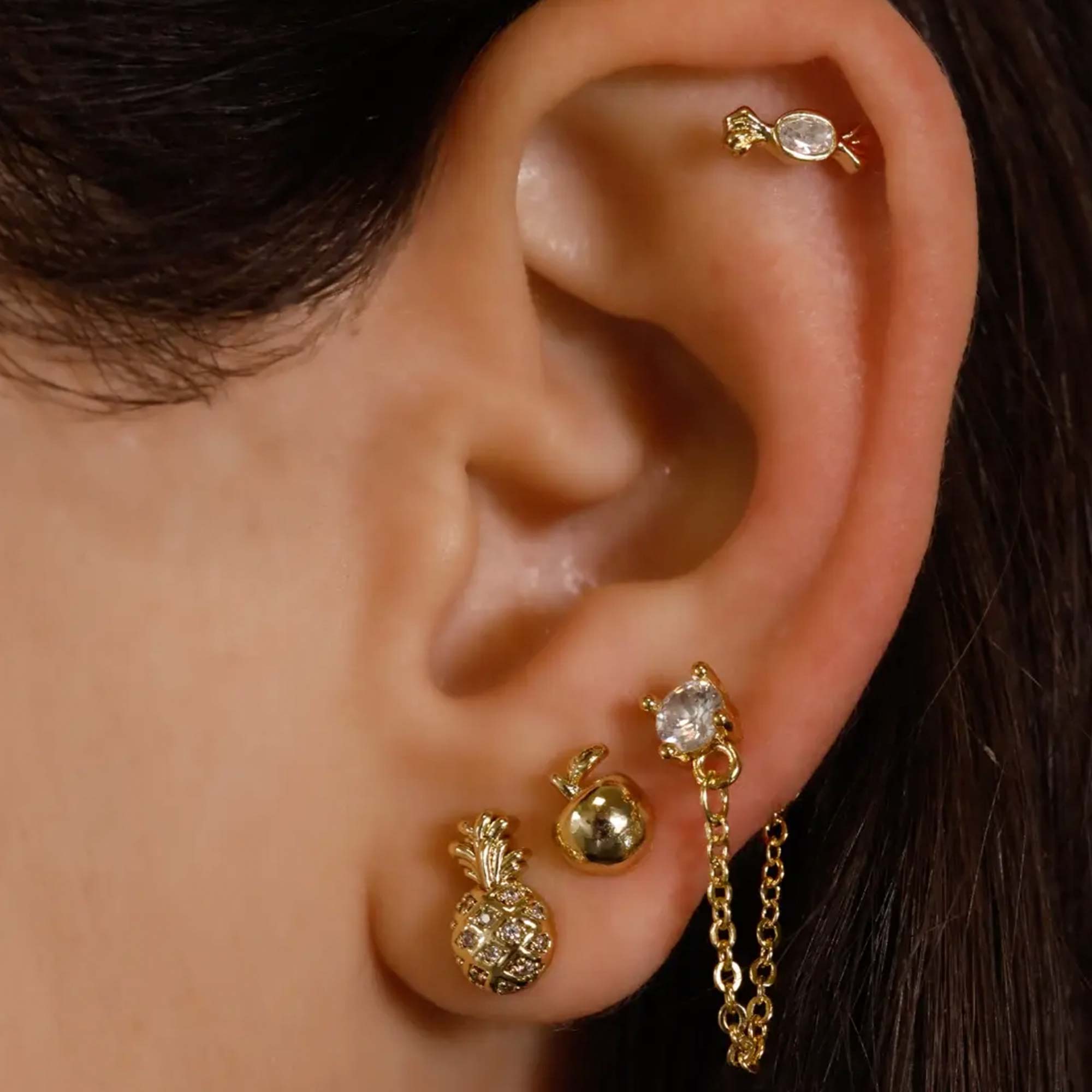 Piercing Caramelo Acero - Imagen 2