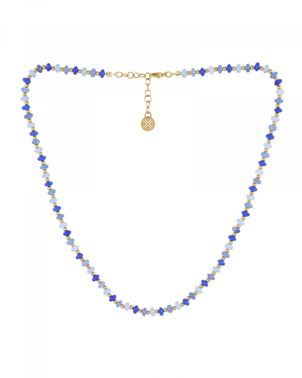 Collar Chroma Azul Gold