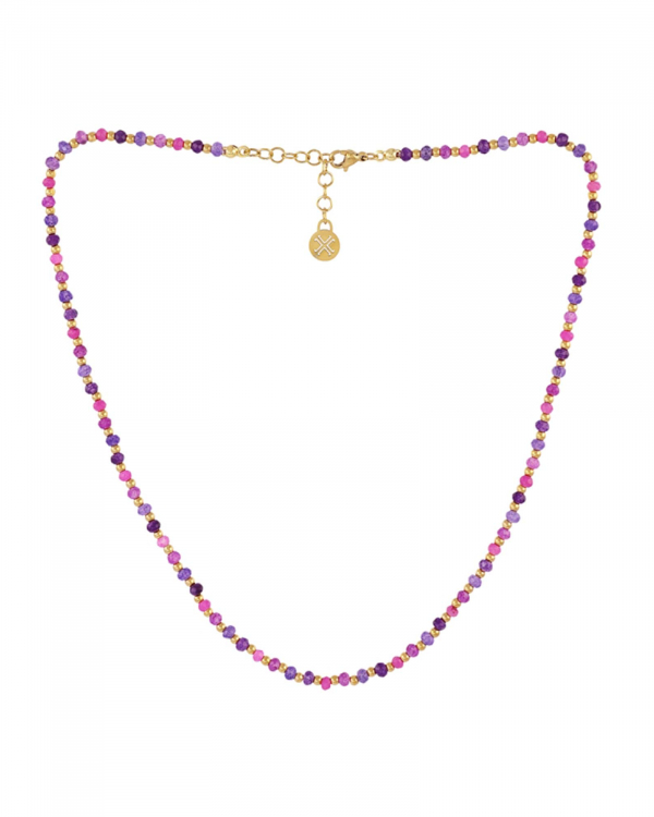 Collar Chroma Fucsia Gold