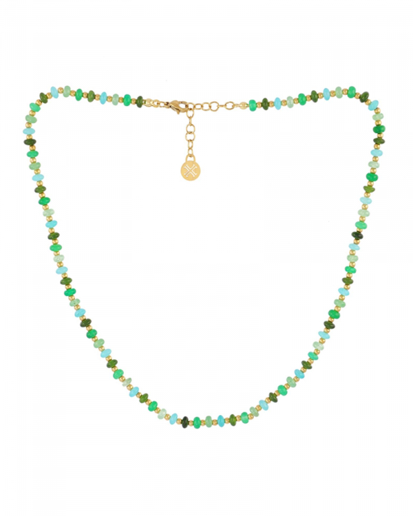 Collar Chroma Verde Gold