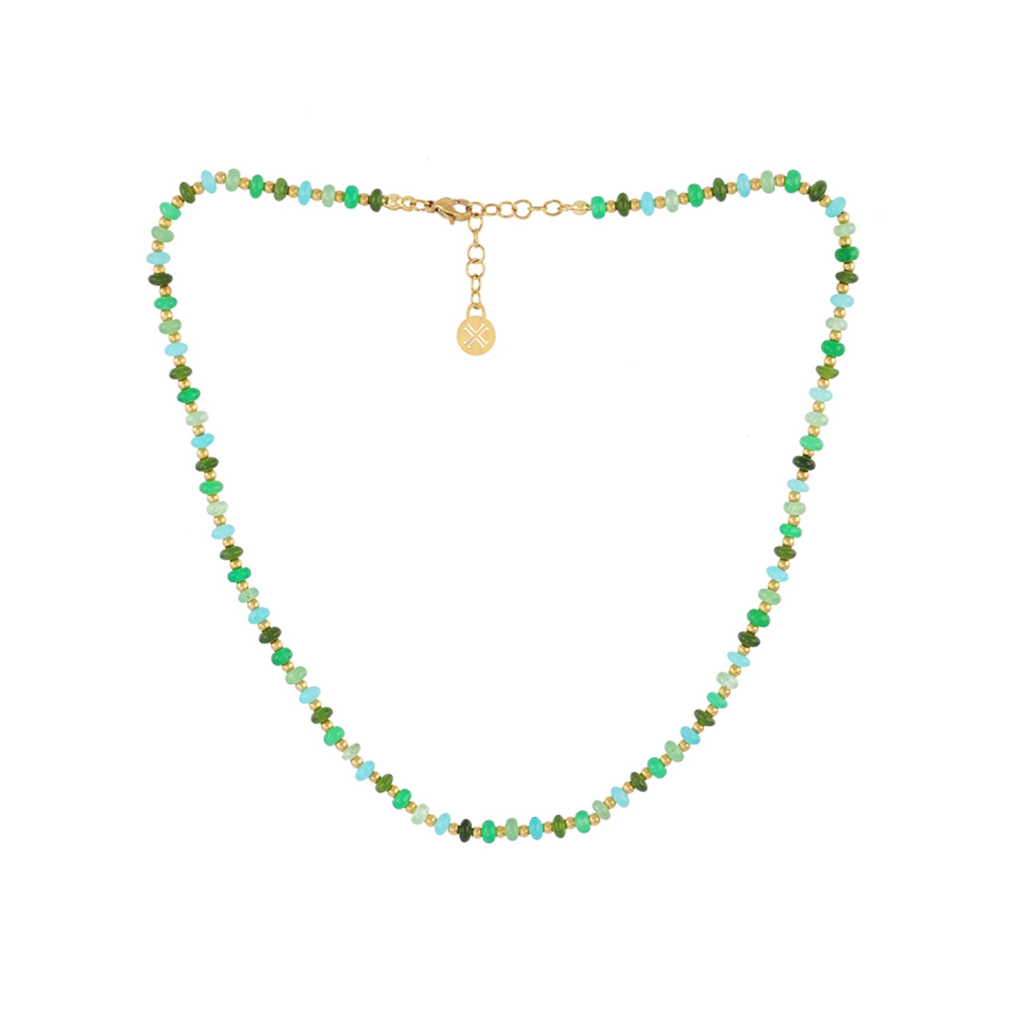 Collar Chroma Verde Gold