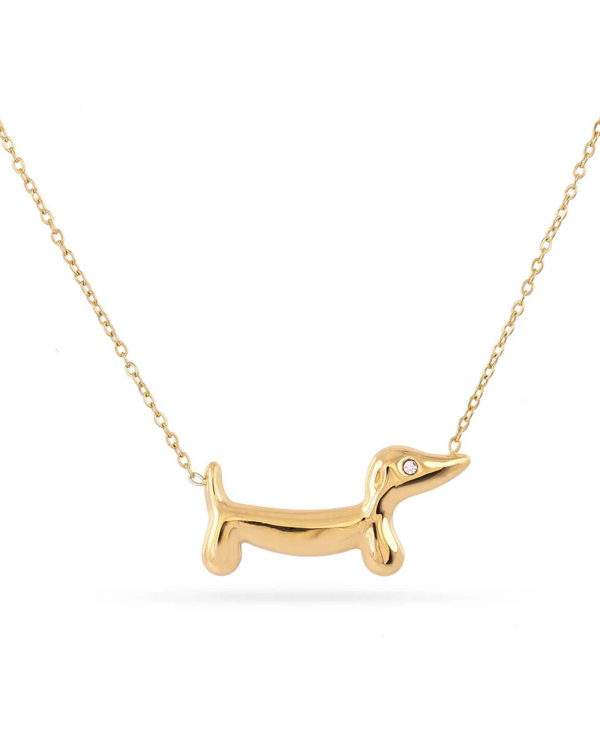 Collar Esential Teckel Gold