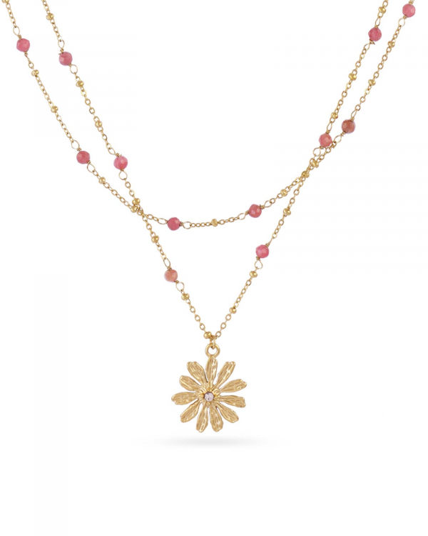 Collar Margarita Rosa Gold