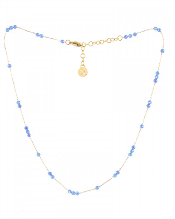 Collar Spirit Azul Gold