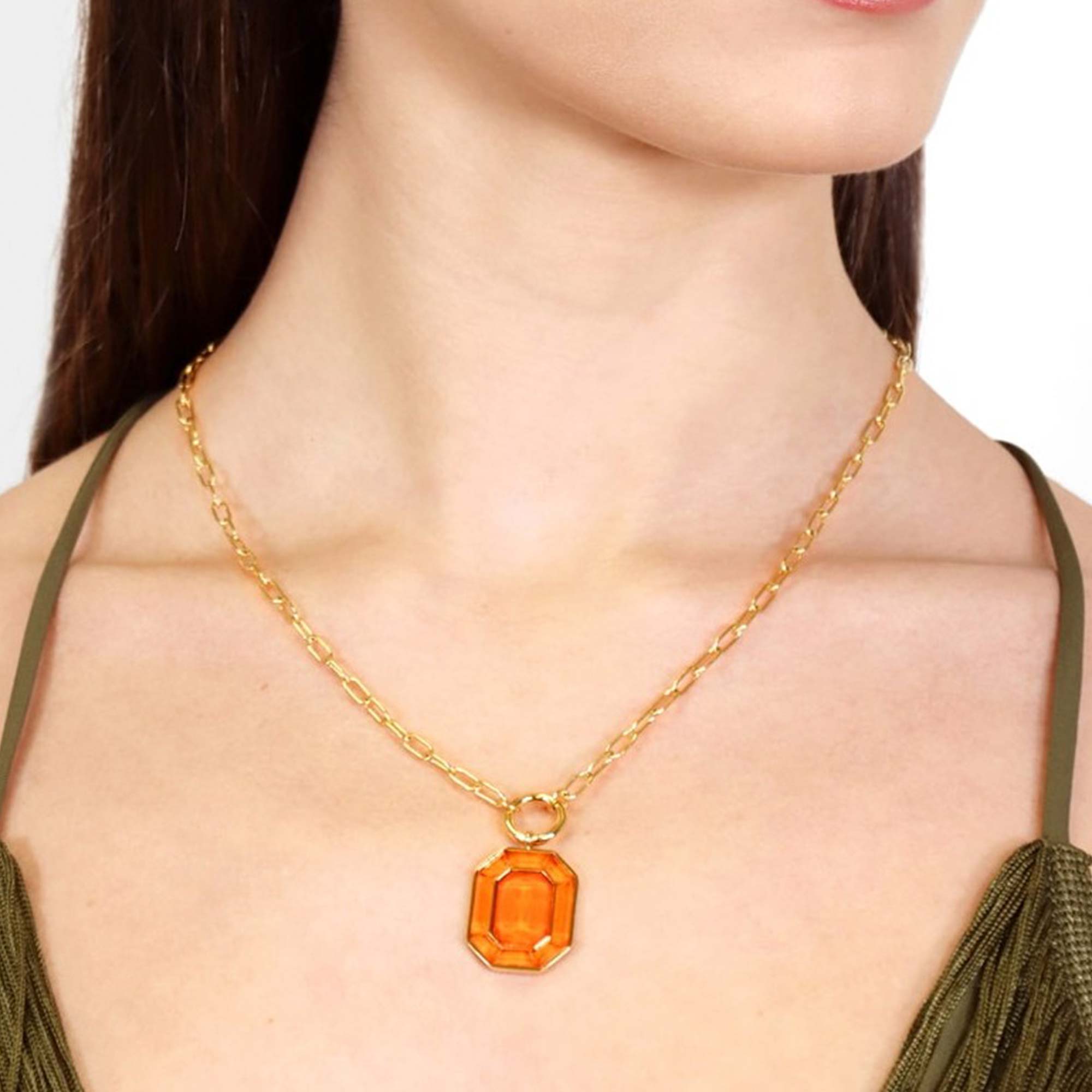 Collar Gleam Blanco Gold - Imagen 2