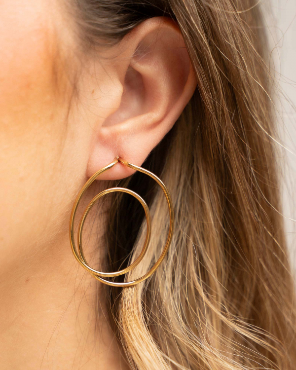 Pendientes Osea Gold