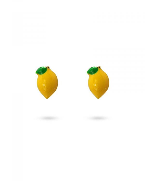 Pendientes Limón Gold