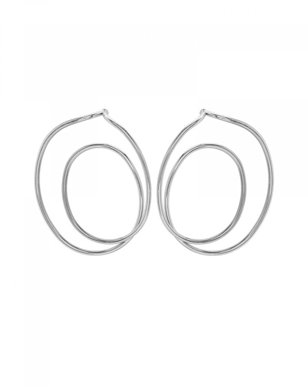 Pendientes Osea Acero