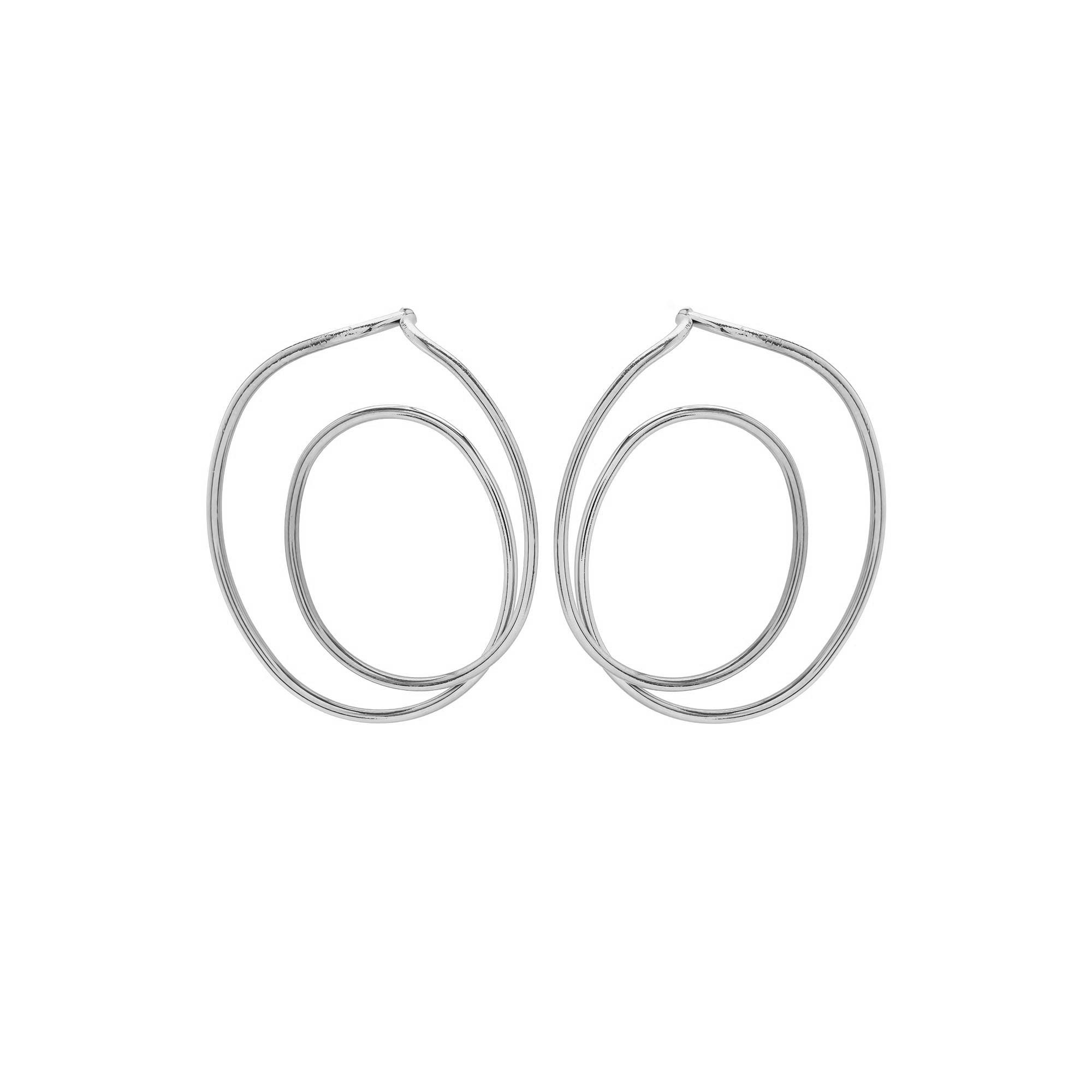 Pendientes Osea Acero