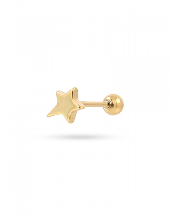 Piercing Estrella Picuda Gold