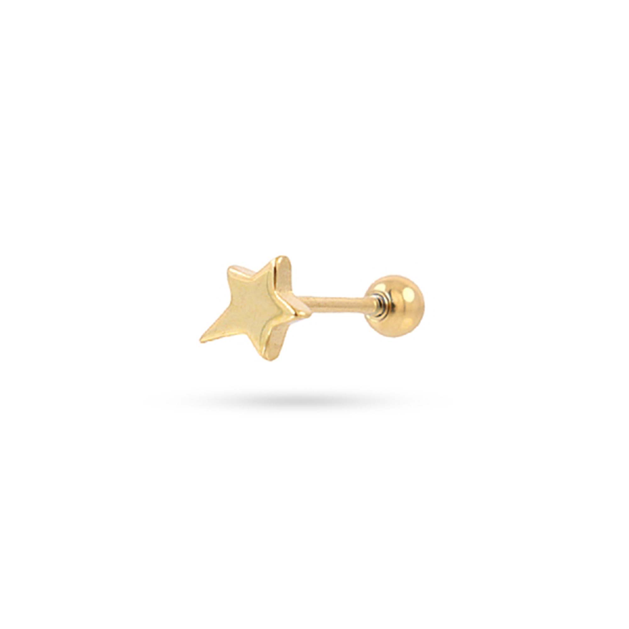Piercing Estrella Picuda Gold