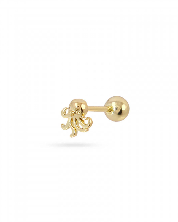 Piercing Pulpo Gold