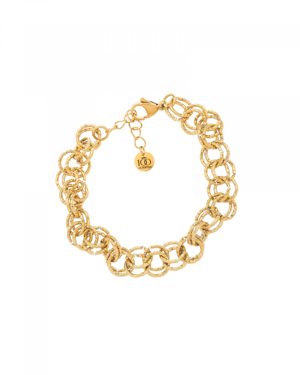 Pulsera Anillada Gold