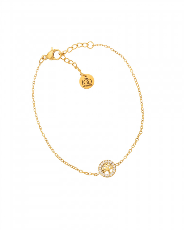 Pulsera Árbol Vida Mini Gold