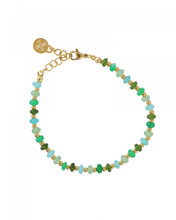 Pulsera Chroma Verde Gold