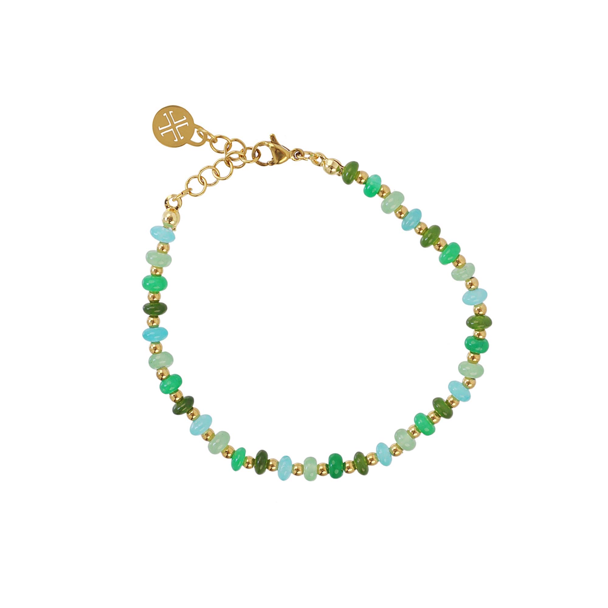 Pulsera Chroma Verde Gold