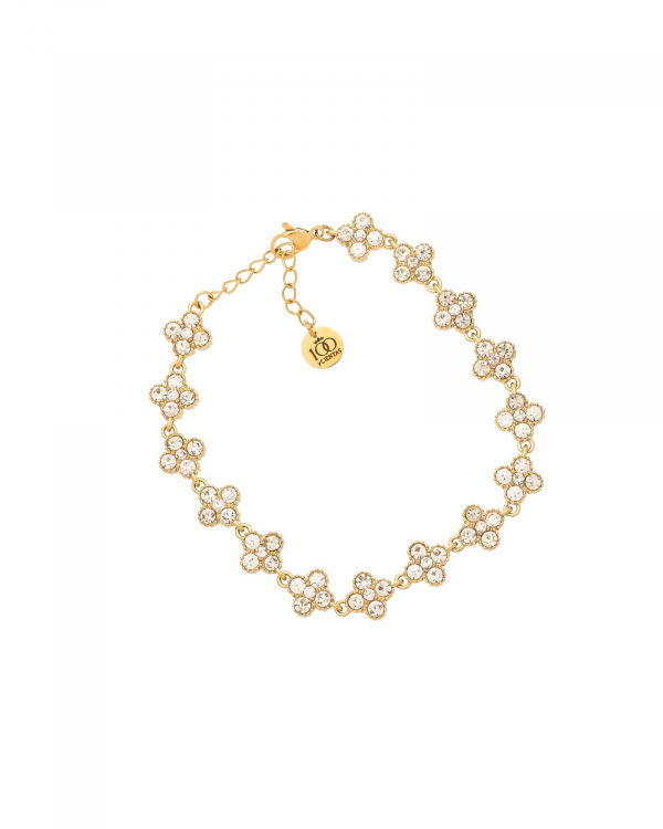 Pulsera Perlee Tréboles Gold