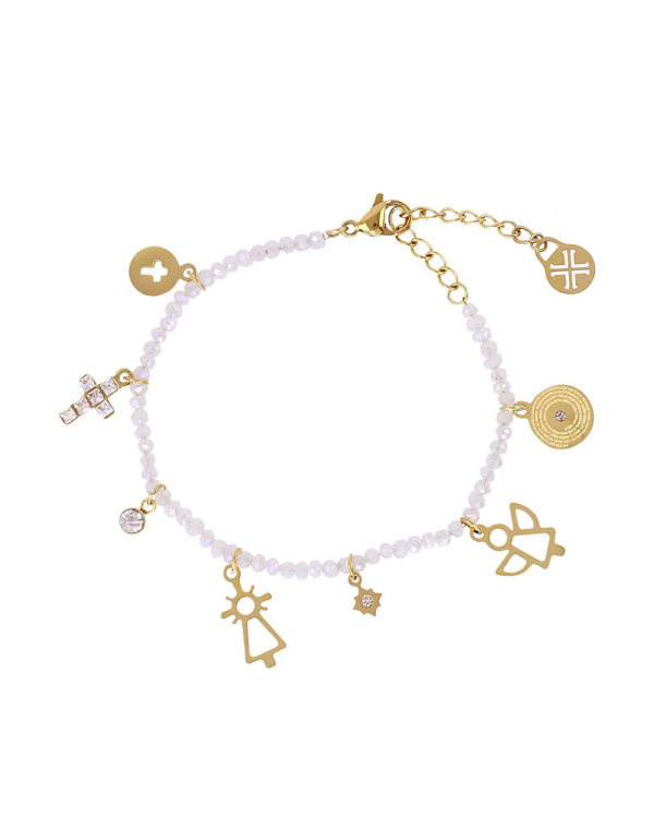 Pulsera Santa Blanca Gold