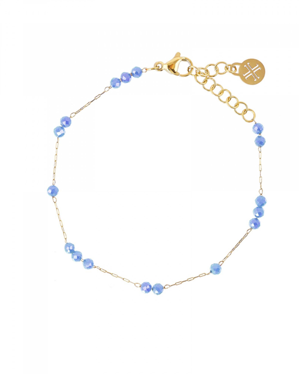 Pulsera Spirit Azul Gold
