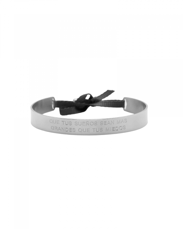 Pulsera Sueños Rígida Acero