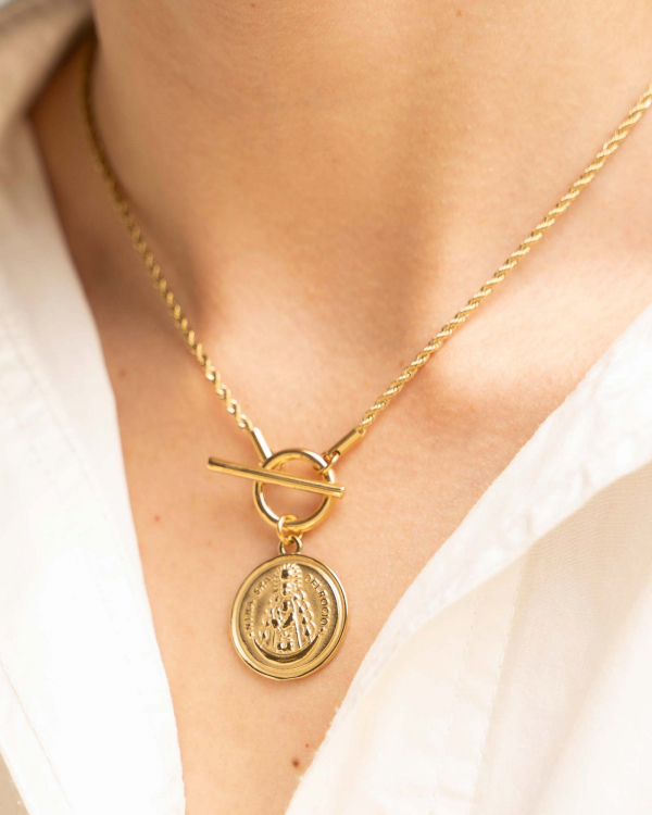 Collar Virgen del Rocío Gold