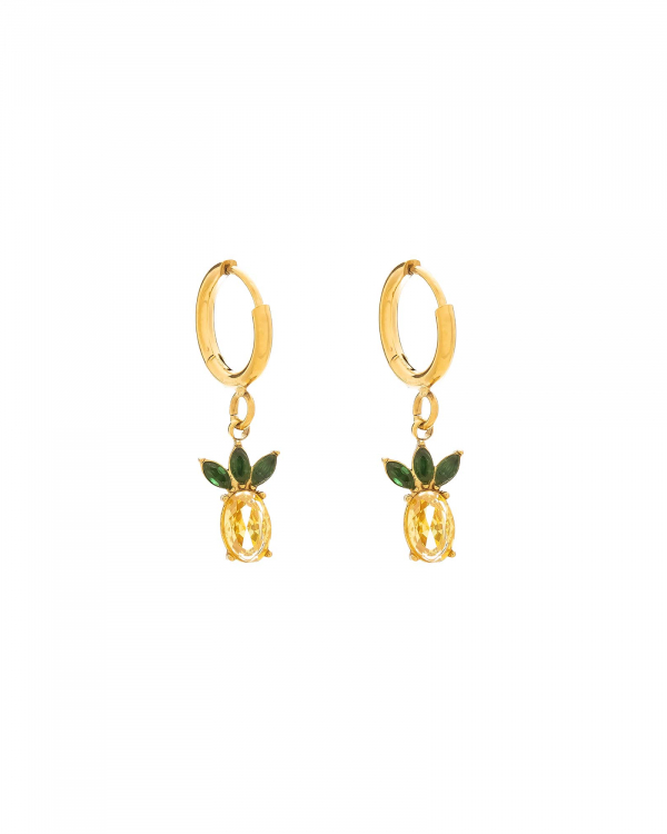 Aros Piña Gold