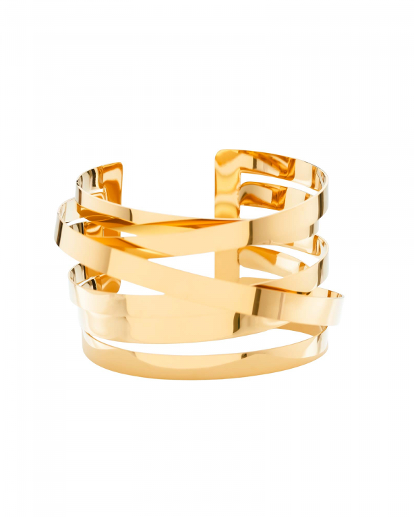 Brazalete Crosses Gold