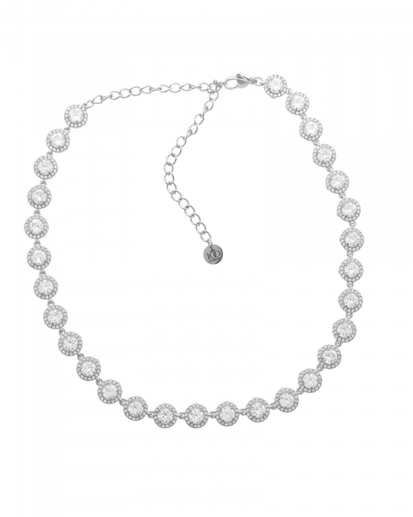Collar Ariana Swarovski Acero