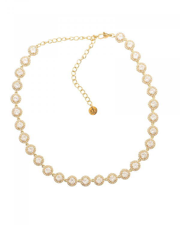 Collar Ariana Swarovski Gold