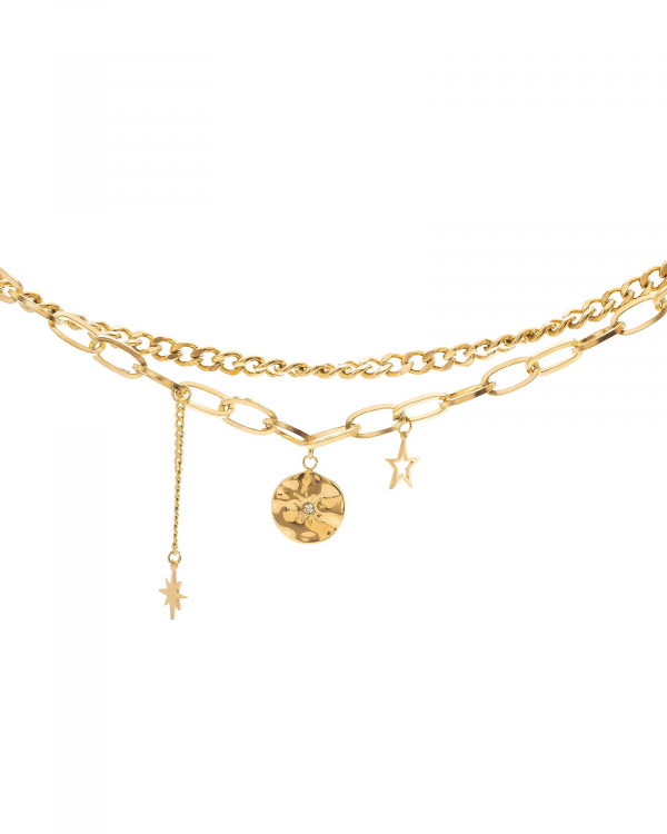 Collar doble Star Gold