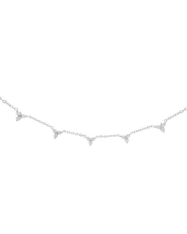 Collar Tréboles Acero