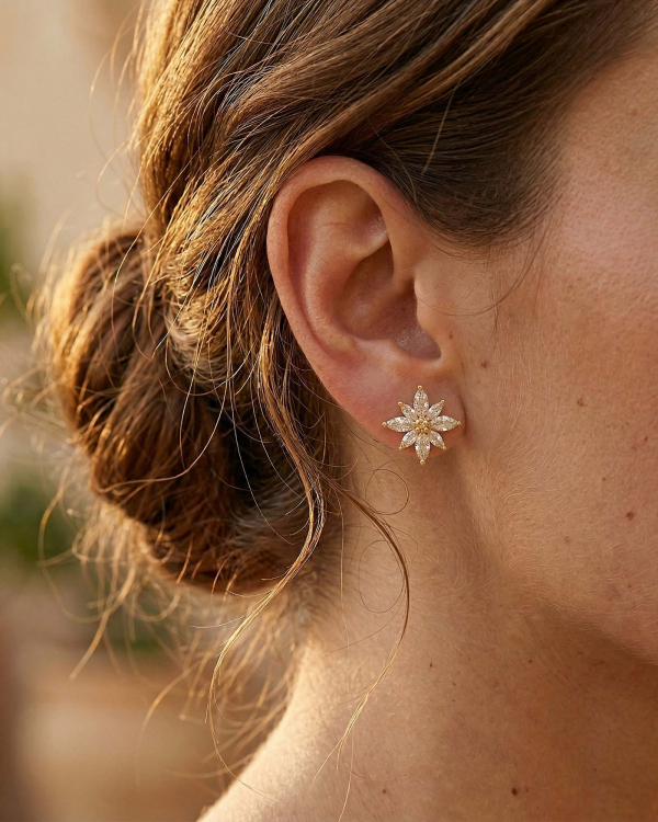 Pendientes Driada Oro