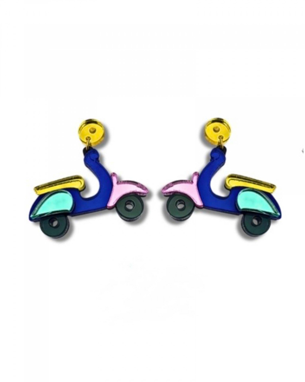 Pendientes Vespa METACRILATO