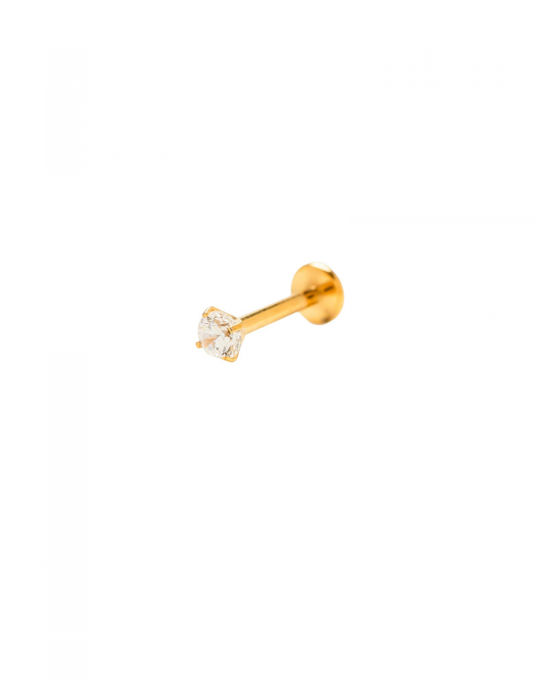 Piercing Circonita Gold