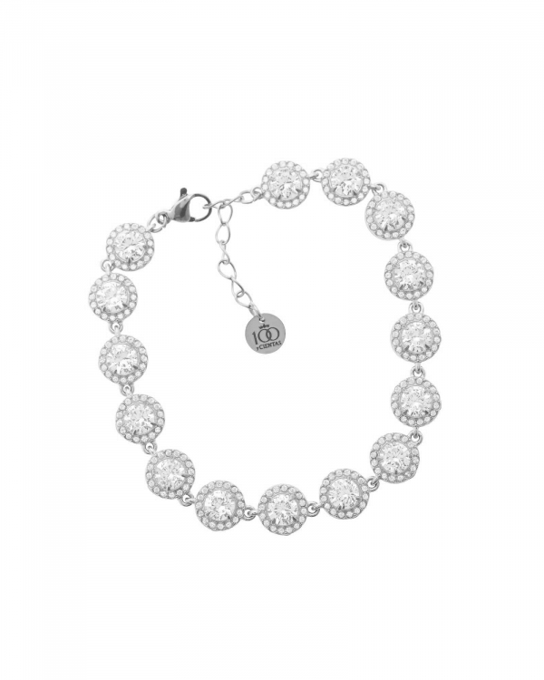 Pulsera Ariana Swarovski Acero