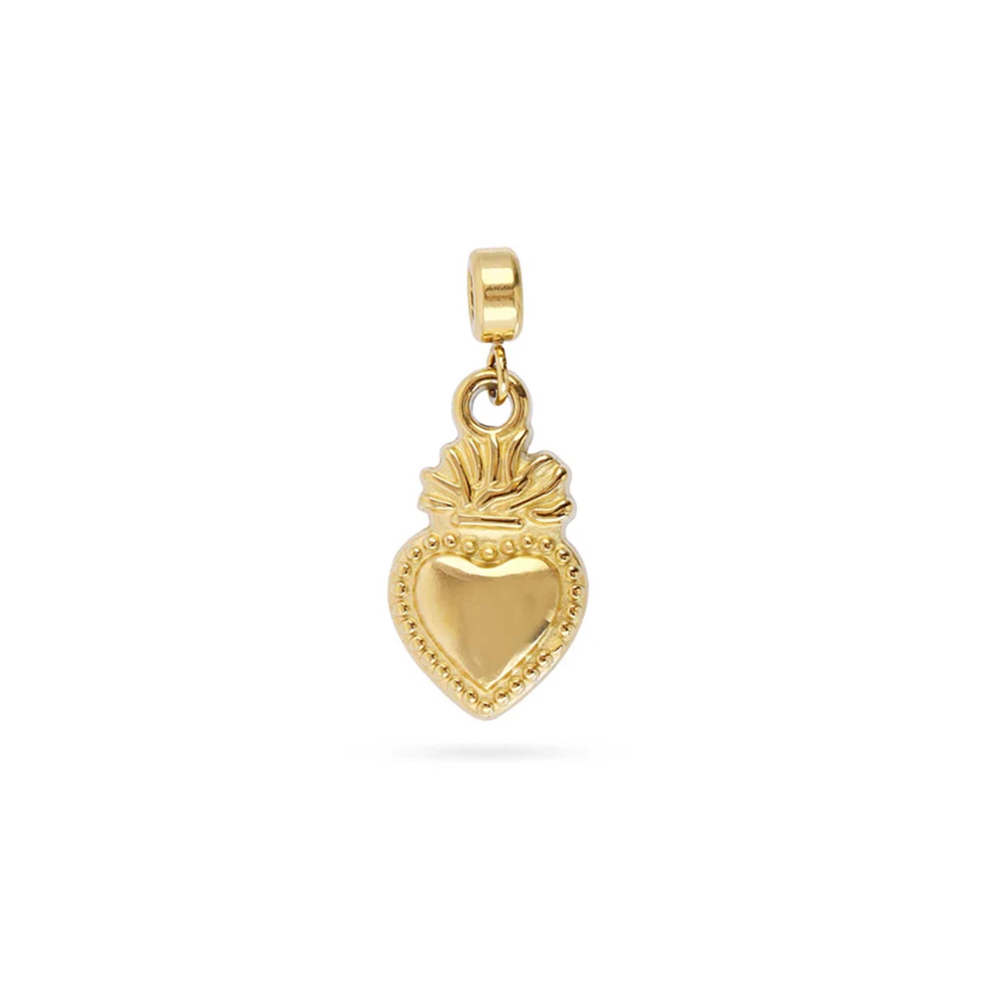 Charm Corazón Sagrado Gold