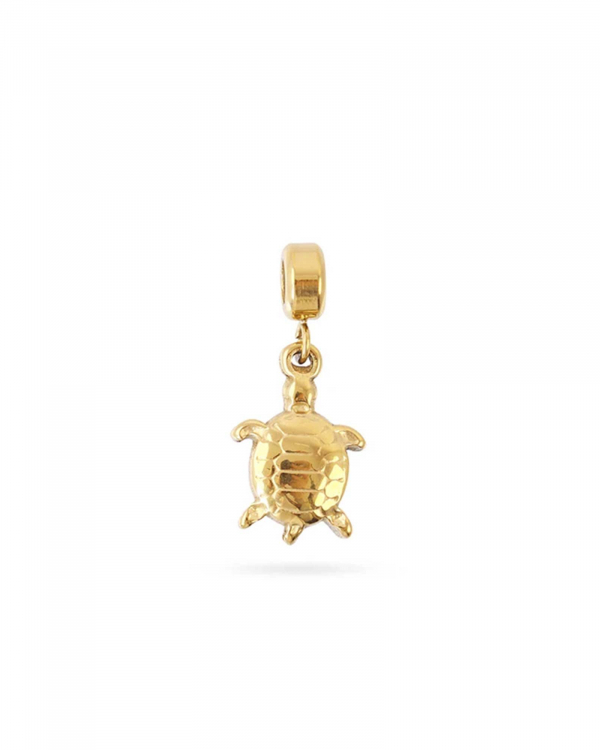Charm Tortuga Gold