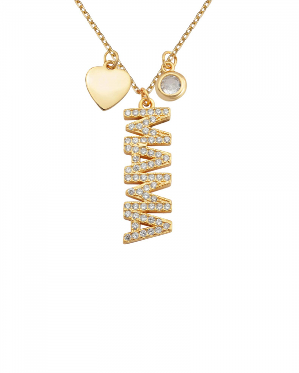 Collar Mamá Verti Cuo Oro